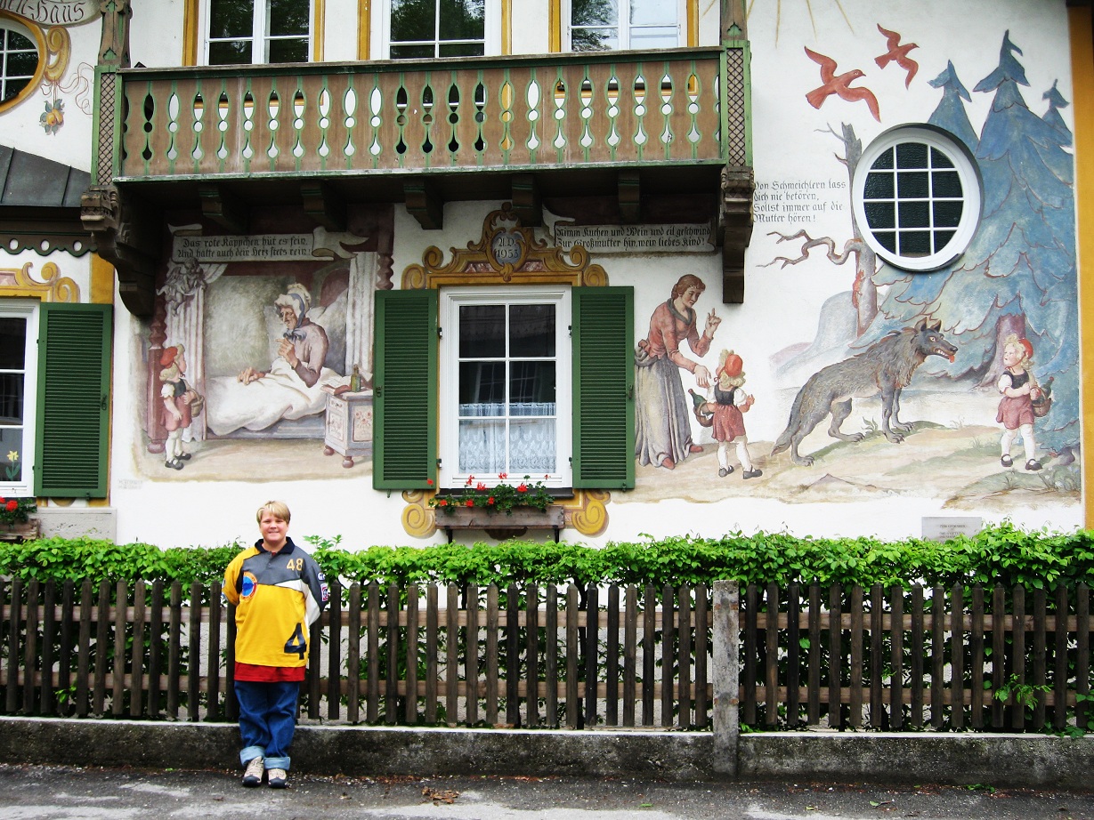 Red Riding Hood House in Oberammergau