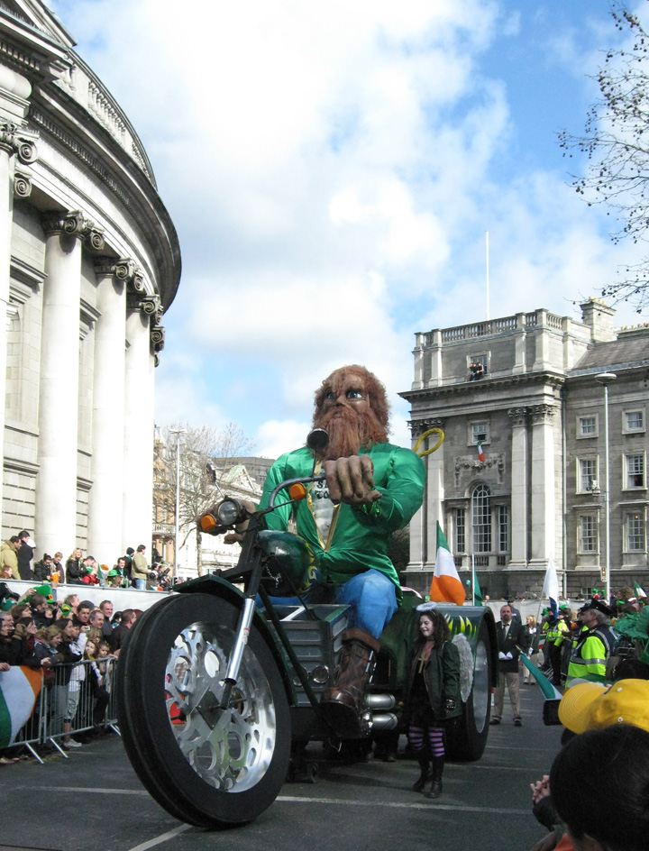 Harley Patrick at the 2008 St. Patrick's Day Parade